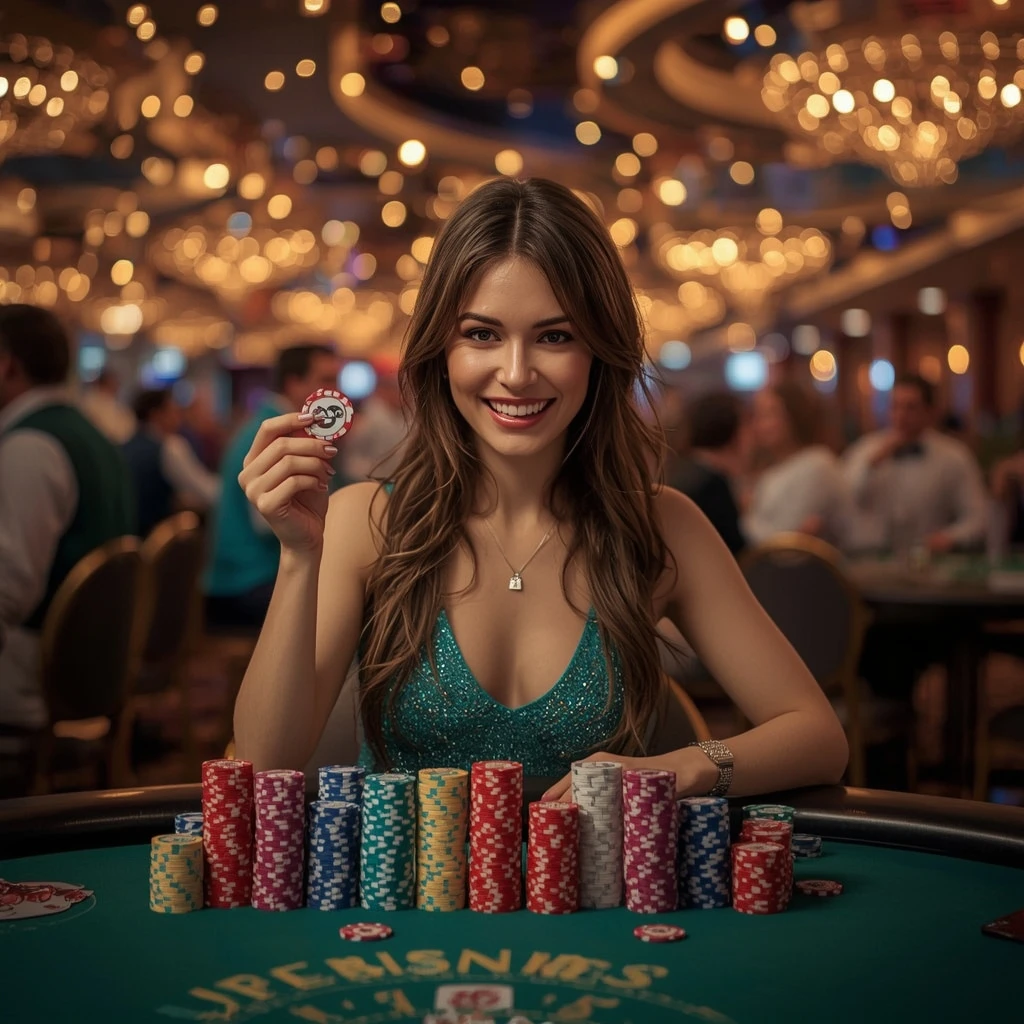 bono en manos de un hombre en el casino KRYPTOSINO CASINO
